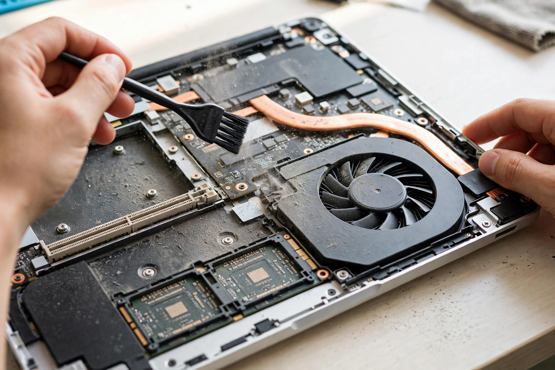 How to speed up old laptop