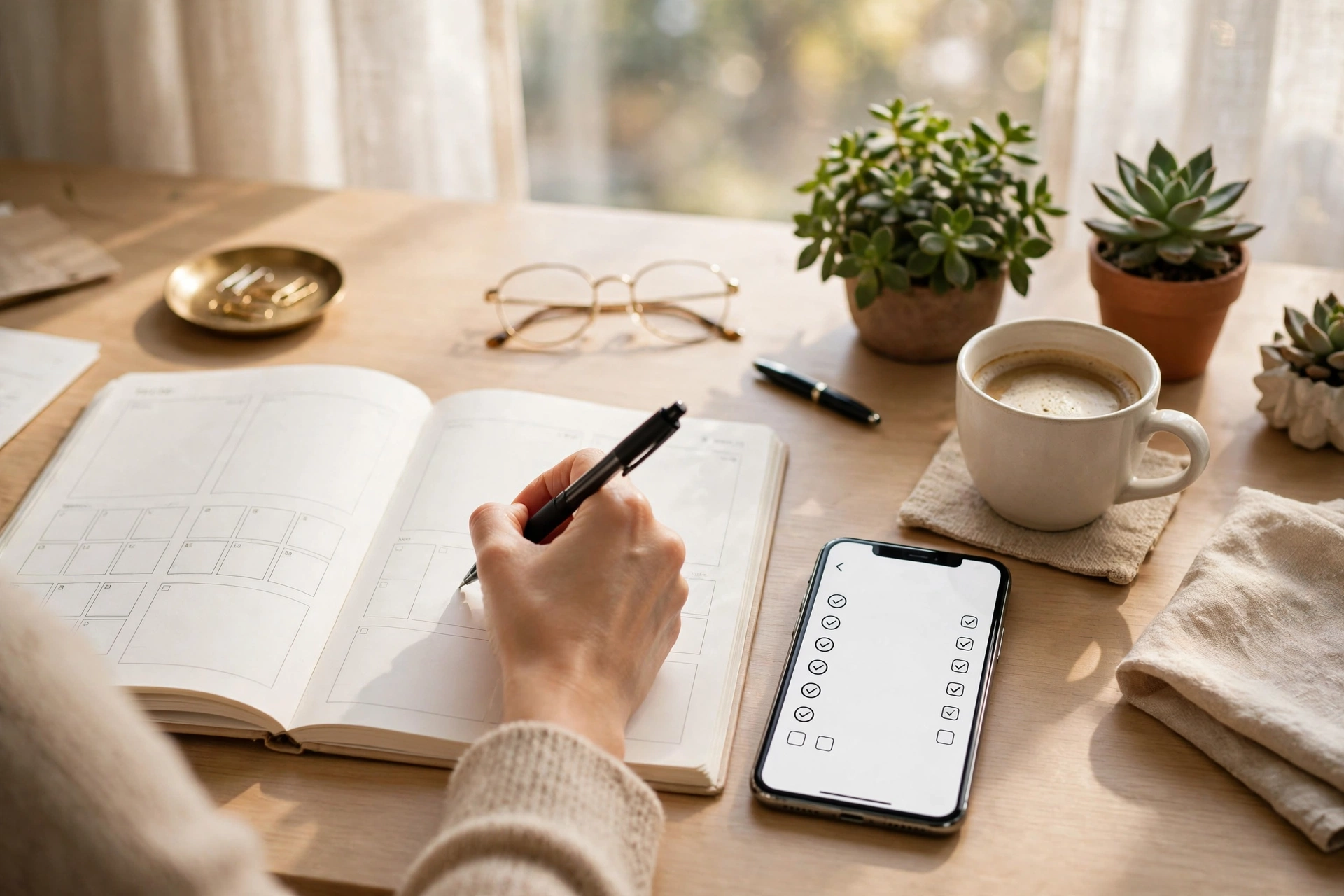 Best apps for time management displayed on a smartphone