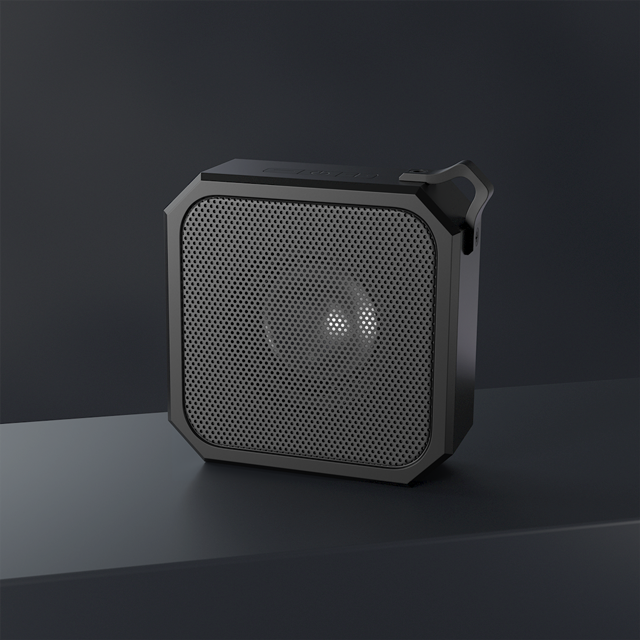 Portable Bluetooth speaker product photo on a clean background