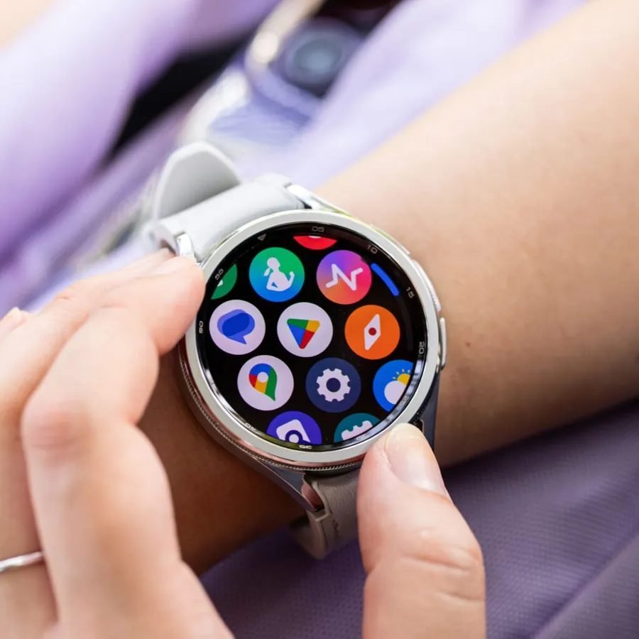 Several smartwatches shown together in a lineup